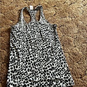 Cheetah print PINK tank top. Size XS.